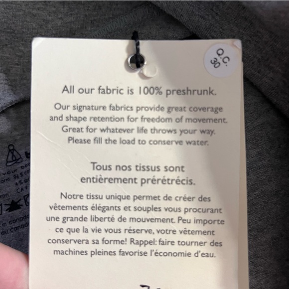 Neon Buddha Gray White Knit Tunic Cowl Neck Roll Tab Sleeves Tunic Xsmall - Picture 9 of 9